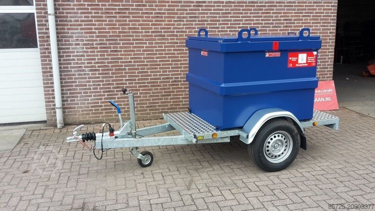 Machine transporter Brandstof aanhanger