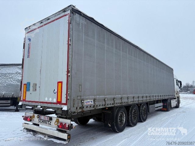 Open semitrailer with tarp Schmitz Cargobull Curtainsider Standard