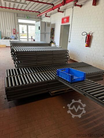 Roller conveyor  Rollenbahn/ Rollen/ Förderbahn