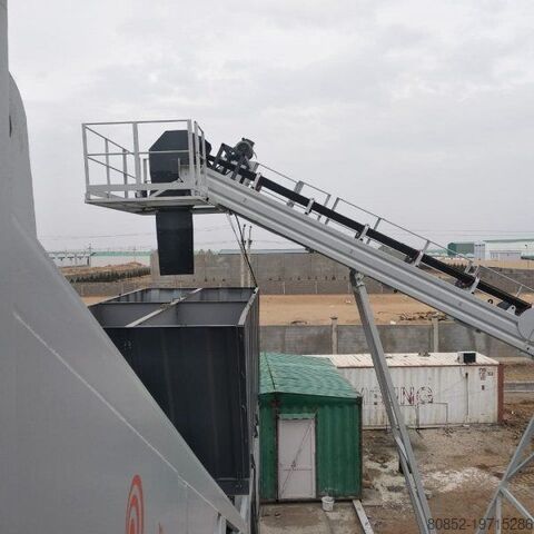 Concrete mixing plant Polygonmach PMC60 60m3 hour self erecting mobile batching p...