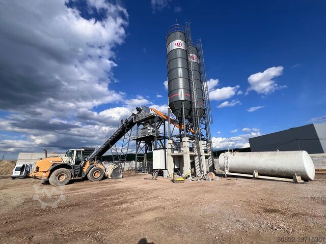 Concrete mixing plant Polygonmach PSC100 100m3/hour fixed concrete plant