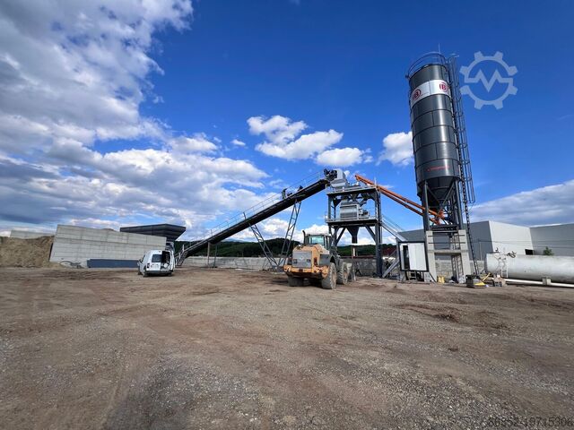 Concrete mixing plant Polygonmach PSC120m3/ hour concrete plant