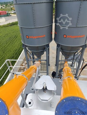 Concrete mixing plant Polygonmach PSC120m3/ hour concrete plant
