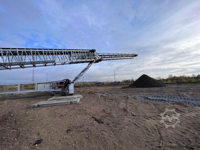 Conveyor belt Polygonmach Telescopic radial stacker