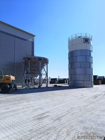 Concrete machine Polygonmach 500Tons capacity cement silo bolted type