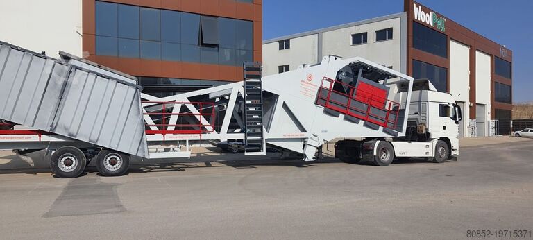 Concrete mixing plant Polygonmach PMC 100m3/hour mobile concrete batching plant