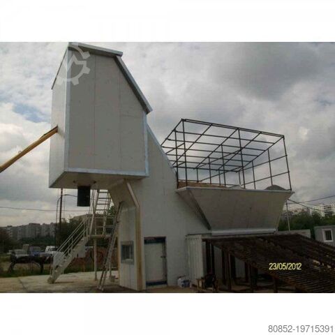 Concrete mixing plant Polygonmach PCC30 M3 skip hoist concrete plant