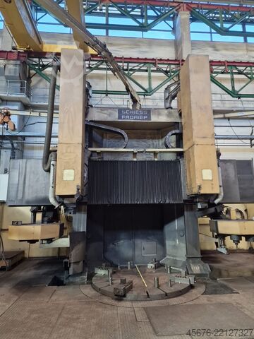 CNC vertical turret lathe with C-axis and milling function SCHIESS FRORIEP 32 DS250/320