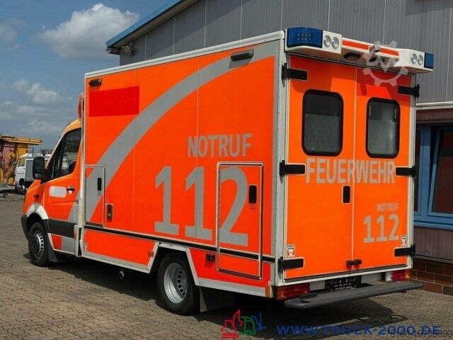 Fire truck Mercedes-Benz Sprinter 516 Fahrtec RTW Luftfederung Retarder