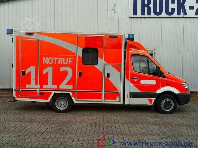 Feuerwehrfahrzeug Mercedes-Benz Sprinter 516 Fahrtec RTW Luftfederung Retarder