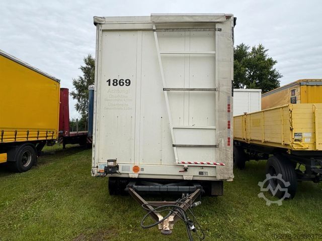 Trailer with working platform Eggers Industrieanh/Plattform