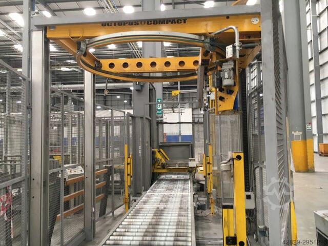 Wrapping machine for pallet loads ITW Mima Octopus Compact
