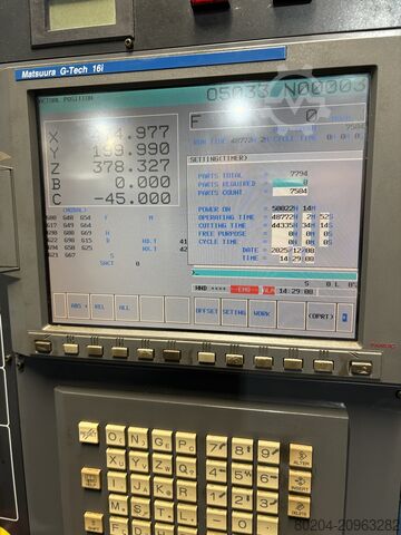 Vertical machining center matsuura MAM72-35V