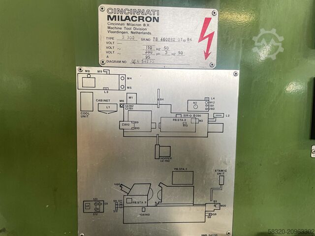 Centerless grinding machine Cincinnati Milacron 3.300