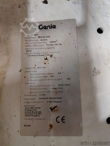Scissor lift Genie GS-4047