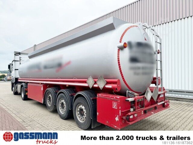Tanker semitrailer Schrader Z-STA 24-42.7/4, 4 Kammern, ca. 42700l, 2x