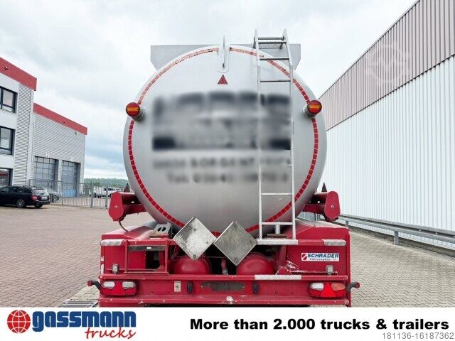 Tanker semitrailer Schrader Z-STA 24-42.7/4, 4 Kammern, ca. 42700l, 2x
