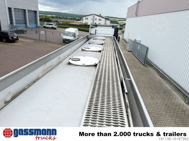 Tanker semitrailer Schrader Z-STA 24-42.7/4, 4 Kammern, ca. 42700l, 2x
