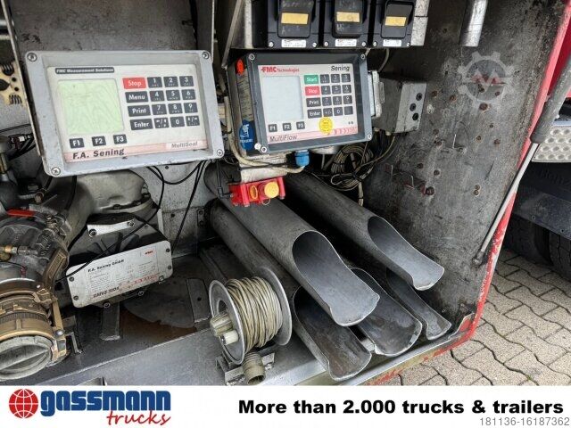Tanker semitrailer Schrader Z-STA 24-42.7/4, 4 Kammern, ca. 42700l, 2x
