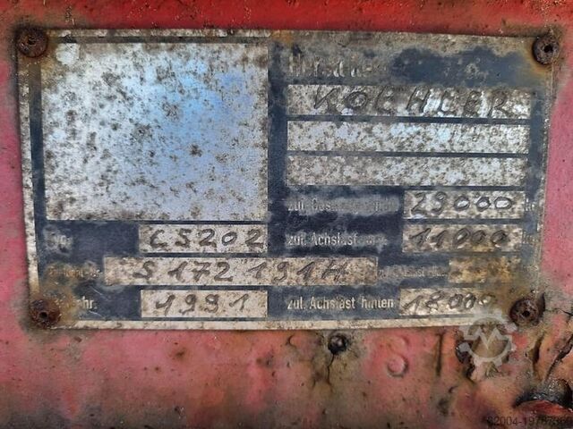 Container transport Koelner Elmshorn 20 ft | Steel suspension