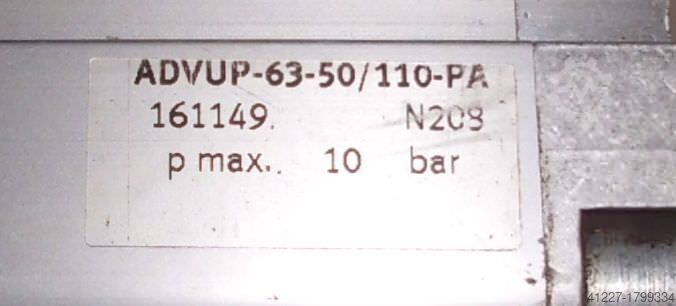 Pneumatic cylinders Festo ADVUP-63-50/110-PA