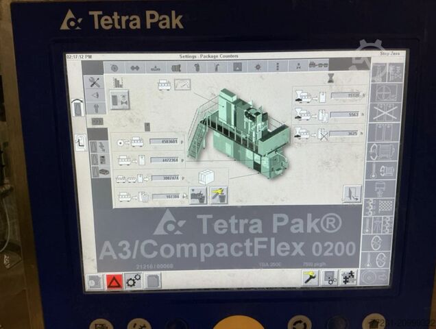 Milk & dairy production TETRA PAK A3 COMPACT FLEX 200/250 EGDE COMPLETE LINE IN AS NEW CONDITION