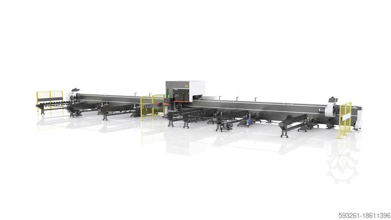 Rohrlaserschneidmaschine Heavy-duty Tube Laser Cutter 6kw-20kw NS-12052HG bevel≤45°