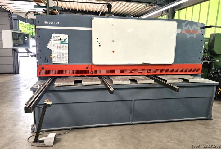 Hydraulic guillotine shear DURMA SB 3013 NT