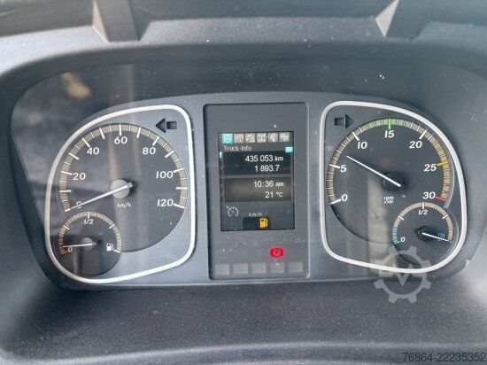 Box van MERCEDES-BENZ ATEGO 816, SCHALTGETRIEBE, EURO 6