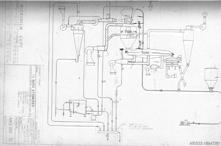 Trocknungsanlage NIRO ATOMIZER Kombinierte Agglomeratorions- Trocknung