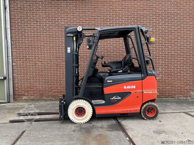 Electric 4-wheel forklift Linde E25H-01/600