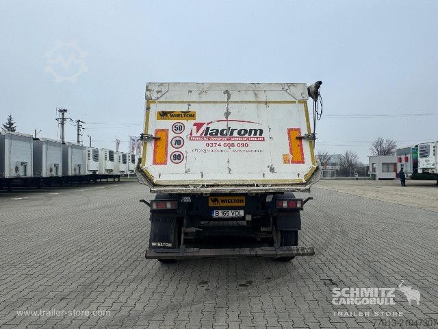Tipper semitrailer Wielton Tipper Alu-square sided body 28m³