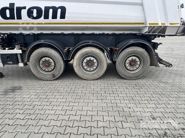 Tipper semitrailer Wielton Tipper Alu-square sided body 28m³