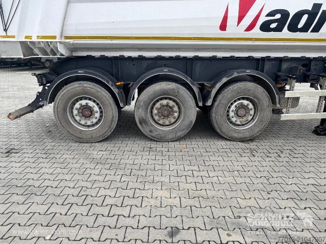 Tipper semitrailer Wielton Tipper Alu-square sided body 28m³