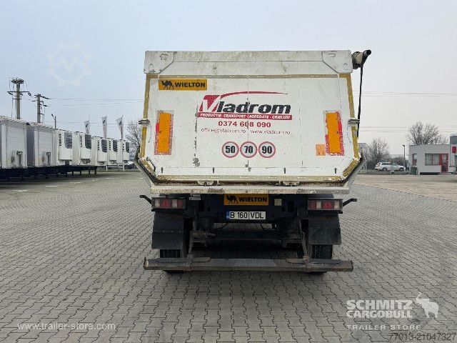 Tipper semitrailer Wielton Tipper Alu-square sided body 28m³