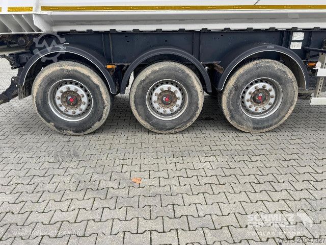 Tipper semitrailer Wielton Tipper Alu-square sided body 28m³