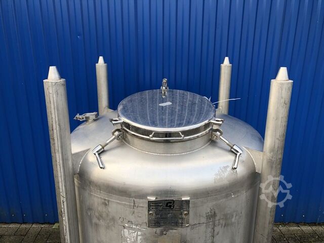 Edelstahltank Behälter Tank  10463