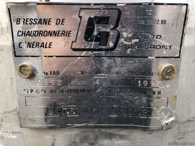 Edelstahltank Behälter Tank  10463