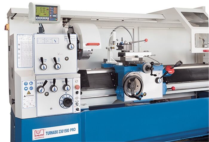 Konventionelle Drehmaschine - Turnado 230/1500 PRO Knuth Turnado 230/1500 PRO