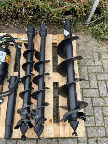 Schneckenbohrer-Set für den Minibagger Digga PDD-2