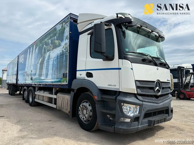 LKW mit Getränkeaufbau Mercedes-Benz Antos 2543/2x LBW/Schwenkwand/TÜV 11.26
