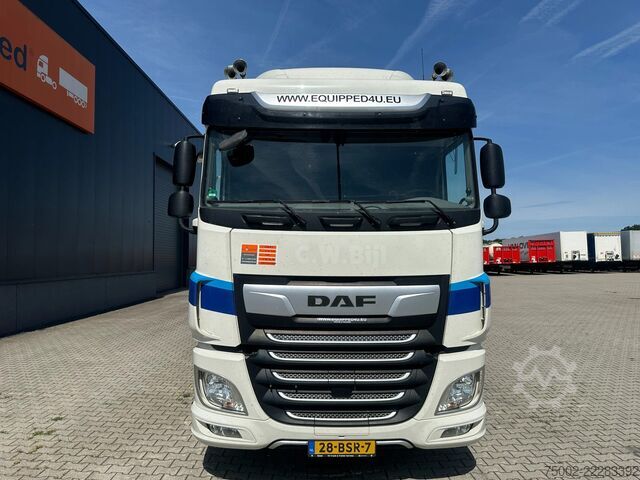 Containertransport DAF XF 480 XF 480 8x2 SC BDF / 10T frontaxle / EURO...