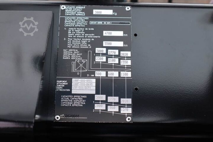 Rough terrain forklift Manitou M30-4 Valid inspection, *Guarantee! Diesel, 4x4 Dr