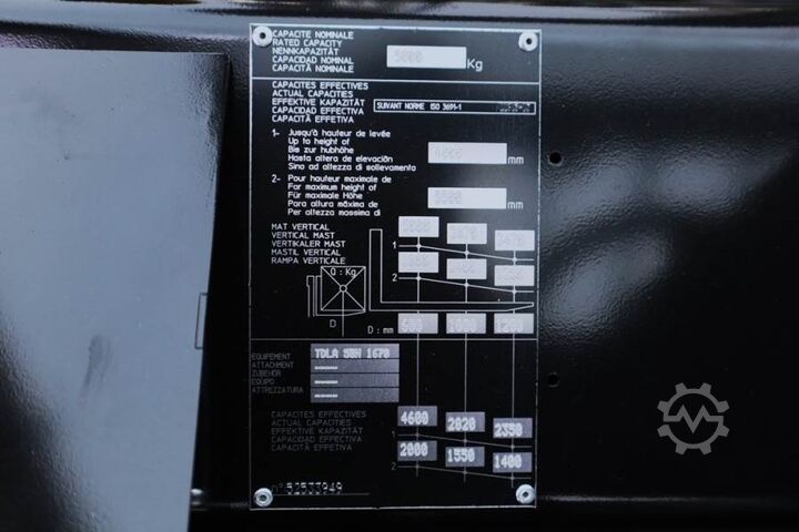 GelÀndestapler Manitou M50-4 Valid Inspection, *Guarantee, Diesel, 4x4 Dr