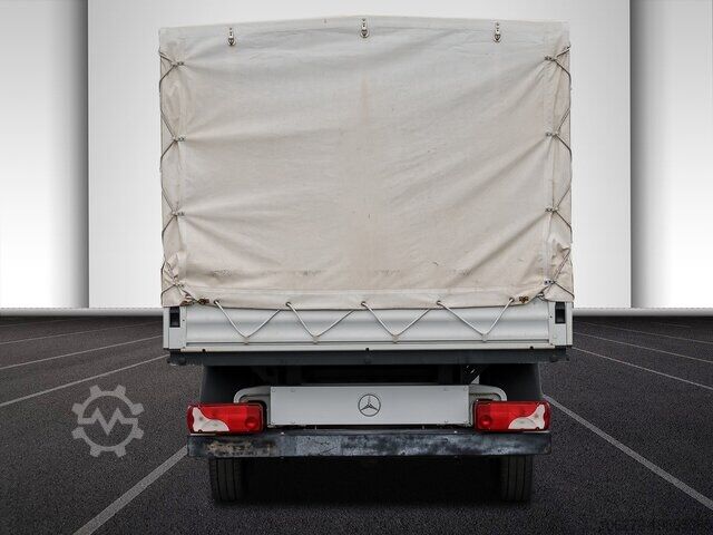 Curtain sider van Mercedes-Benz Sprinter 316CDI DOKA,Allrad,Klima