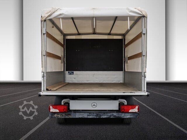 Curtain sider van Mercedes-Benz Sprinter 316CDI DOKA,Allrad,Klima