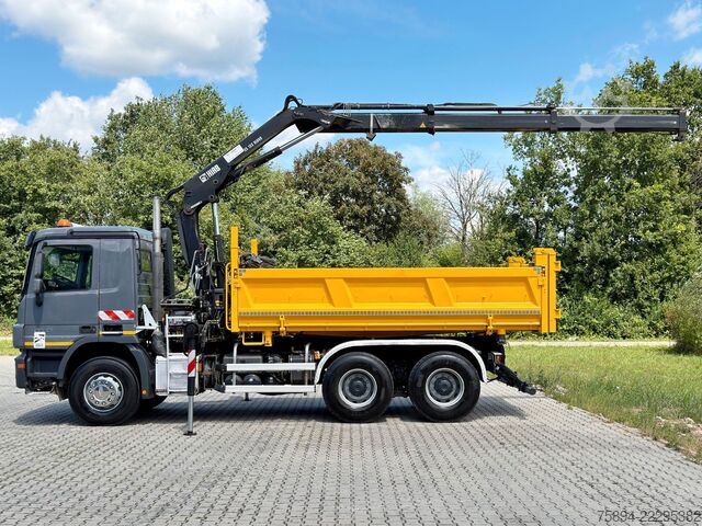 Autokran MERCEDES-BENZ ACTROS 2636* KIPPER 4,80 + KRAN/FUNK / 6x4
