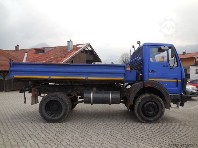 Kipper LKW Mercedes-Benz 1217 AK Allrad Dreiseitenkipper