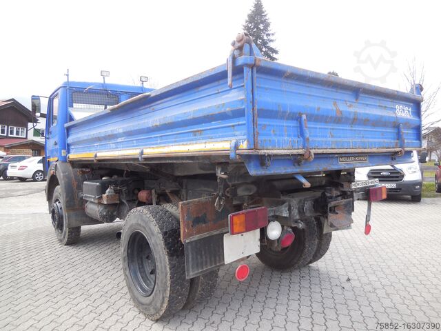 Kipper LKW Mercedes-Benz 1217 AK Allrad Dreiseitenkipper