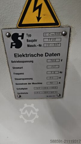 Sägeblattschärfmaschine für HSS Blätter Schmidt-Tempo für HSS EC500